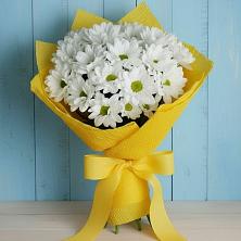 Букет цветов из:  Хризантемы в Приморском