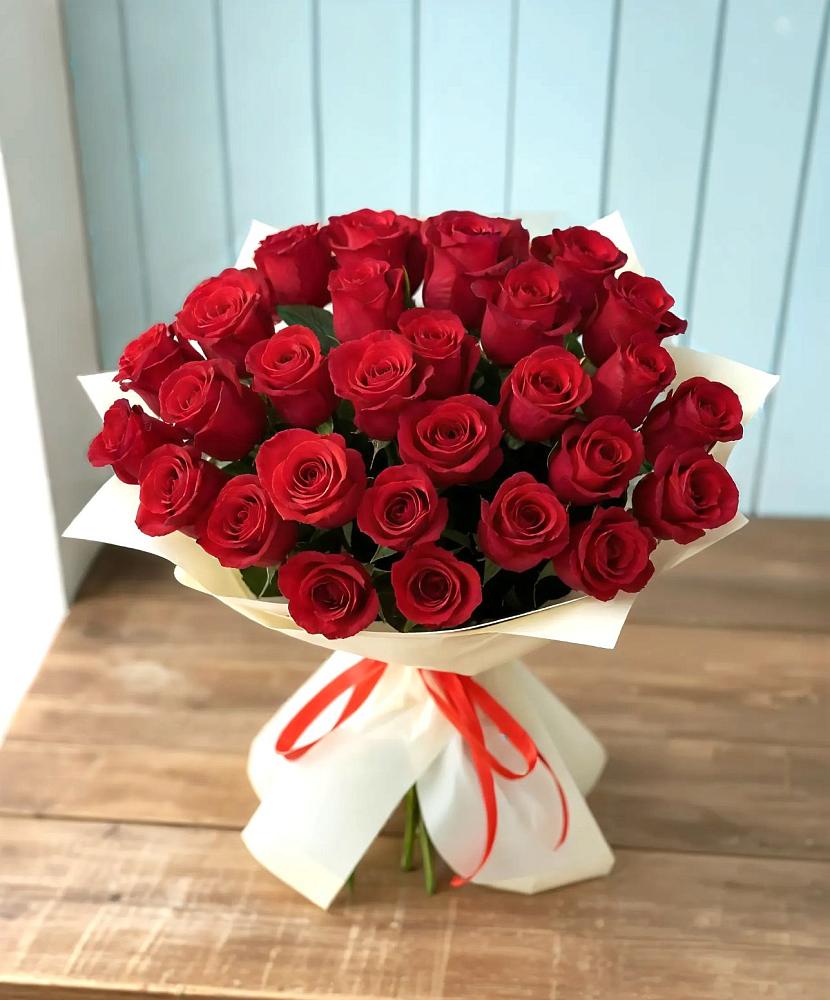 Букет 29 Красных роз в Приморском