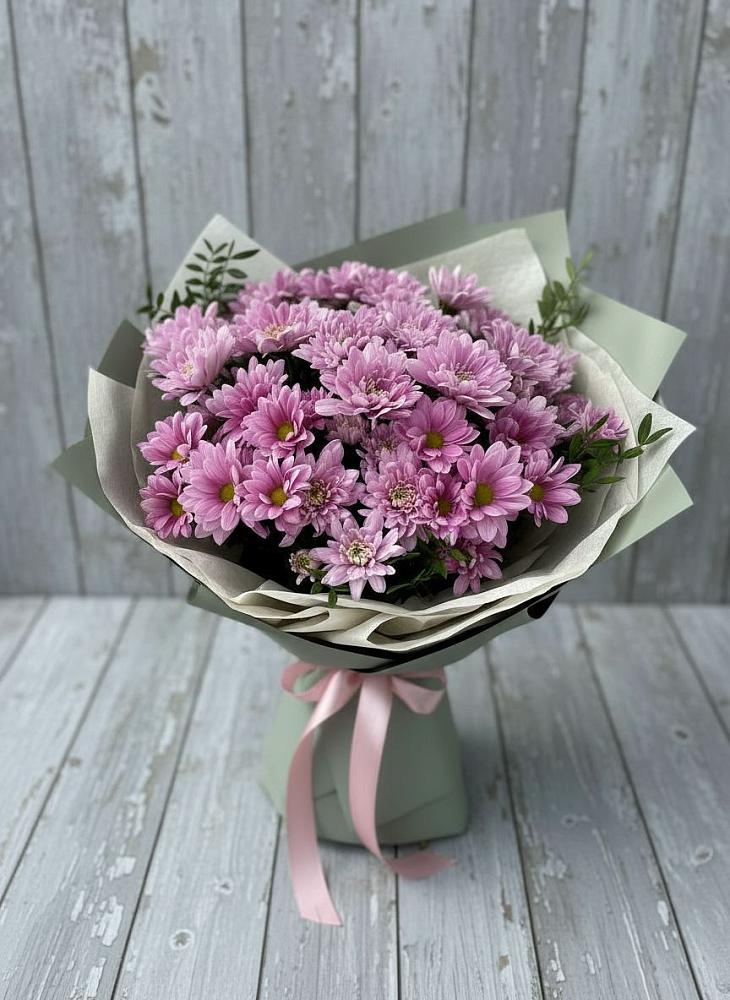 Букет цветов из: Хризантемы в Приморском