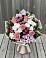 Букет цветов из: Альстромерии, Гвоздики, Розы и Хризантемы в Приморском