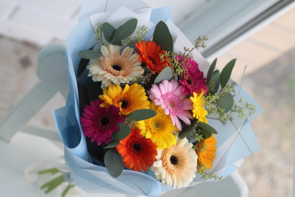 Букет цветов из: Герберы в Приморском