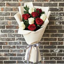 Букет цветов из:  Розы в Приморском