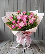 Букет Розовый кустик в Приморском