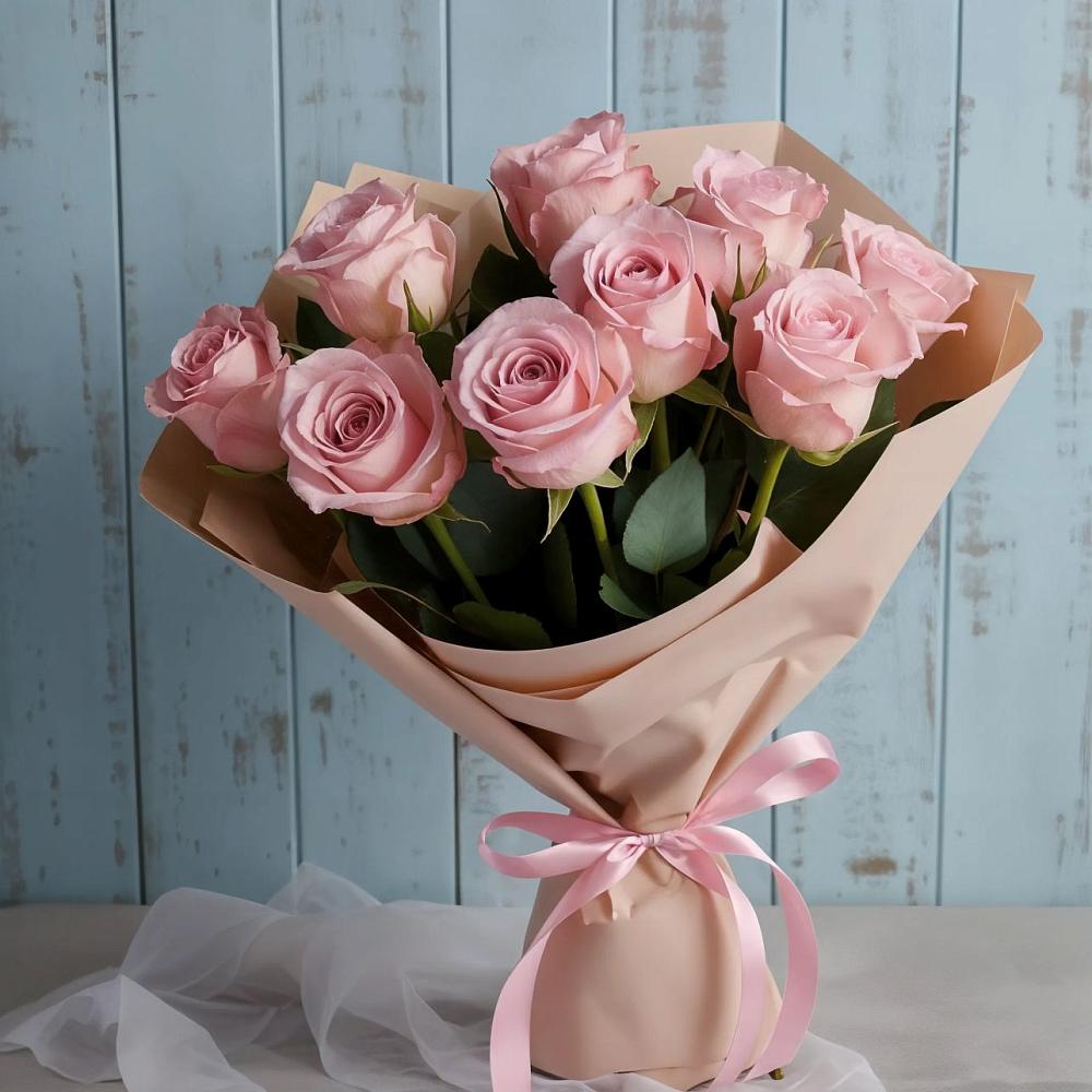 Букет цветов из: Розы в Приморском