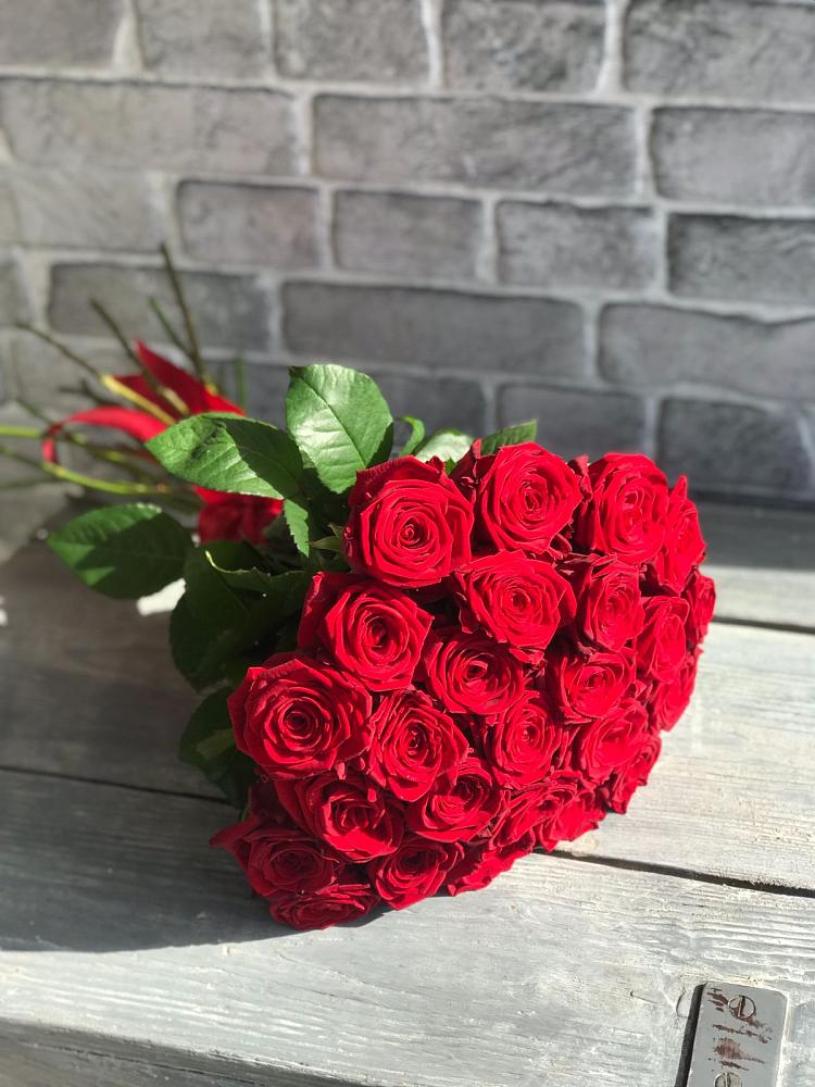 Букет Красные розы Фридом в Приморском