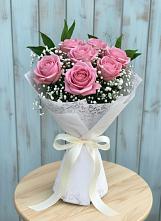 Букет цветов из:  Розы в Приморском