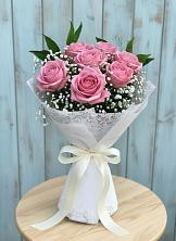 Букет цветов из:  Розы в Приморском