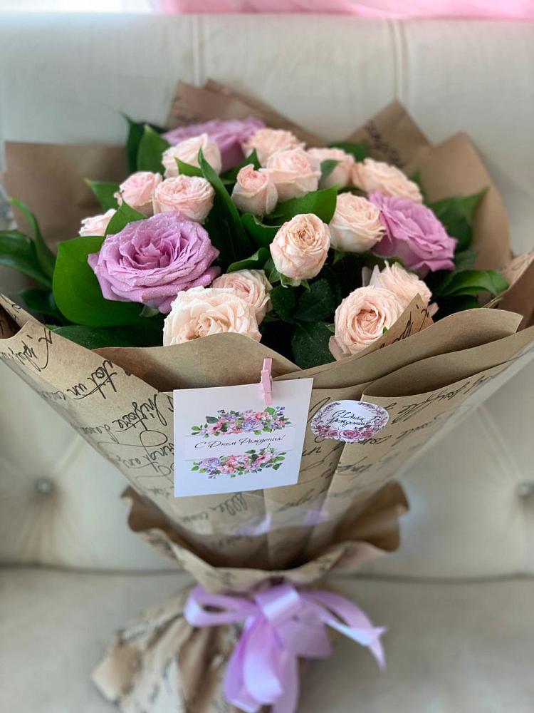 Букет цветов из: Розы в Приморском