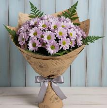 Букет цветов из:  Хризантемы в Приморском