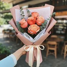 Букет цветов из:  Розы в Приморском