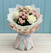 Букет цветов из:  Розы #REPLACE_PRED# Приморском