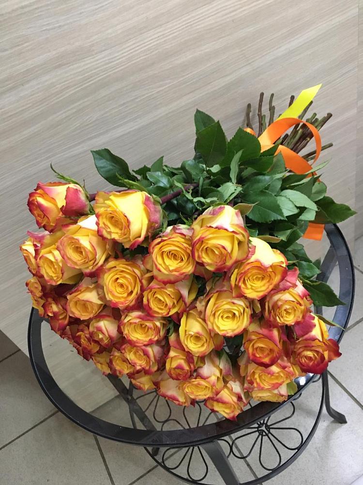 Букет Желтые розы в Приморском