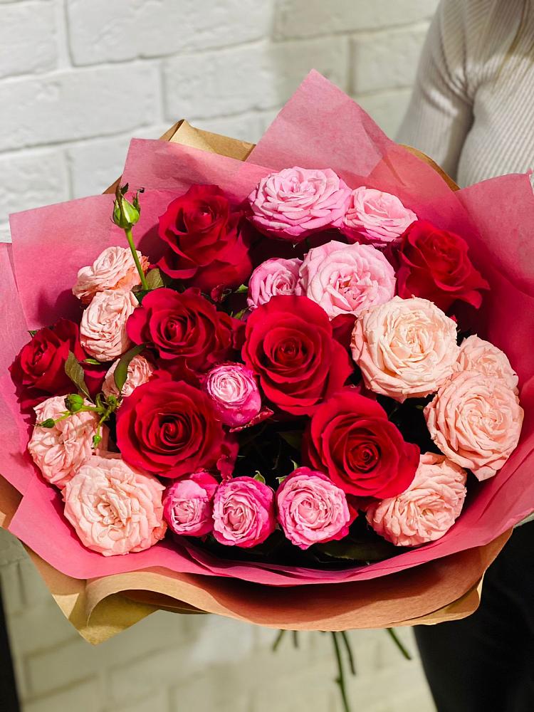 Букет цветов из: Розы в Приморском