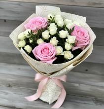 Букет цветов из:  Розы в Приморском