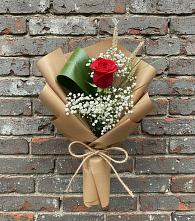 Букет цветов из:  Розы в Приморском