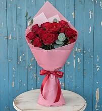 Букет цветов из:  Розы в Приморском