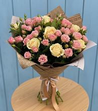 Букет цветов из:  Розы в Приморском