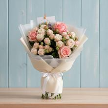 Букет цветов из:  Розы в Приморском