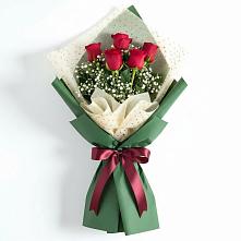 Букет цветов из:  Розы в Приморском