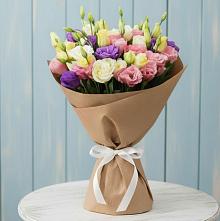 Букет цветов из:  Лизиантусы в Приморском