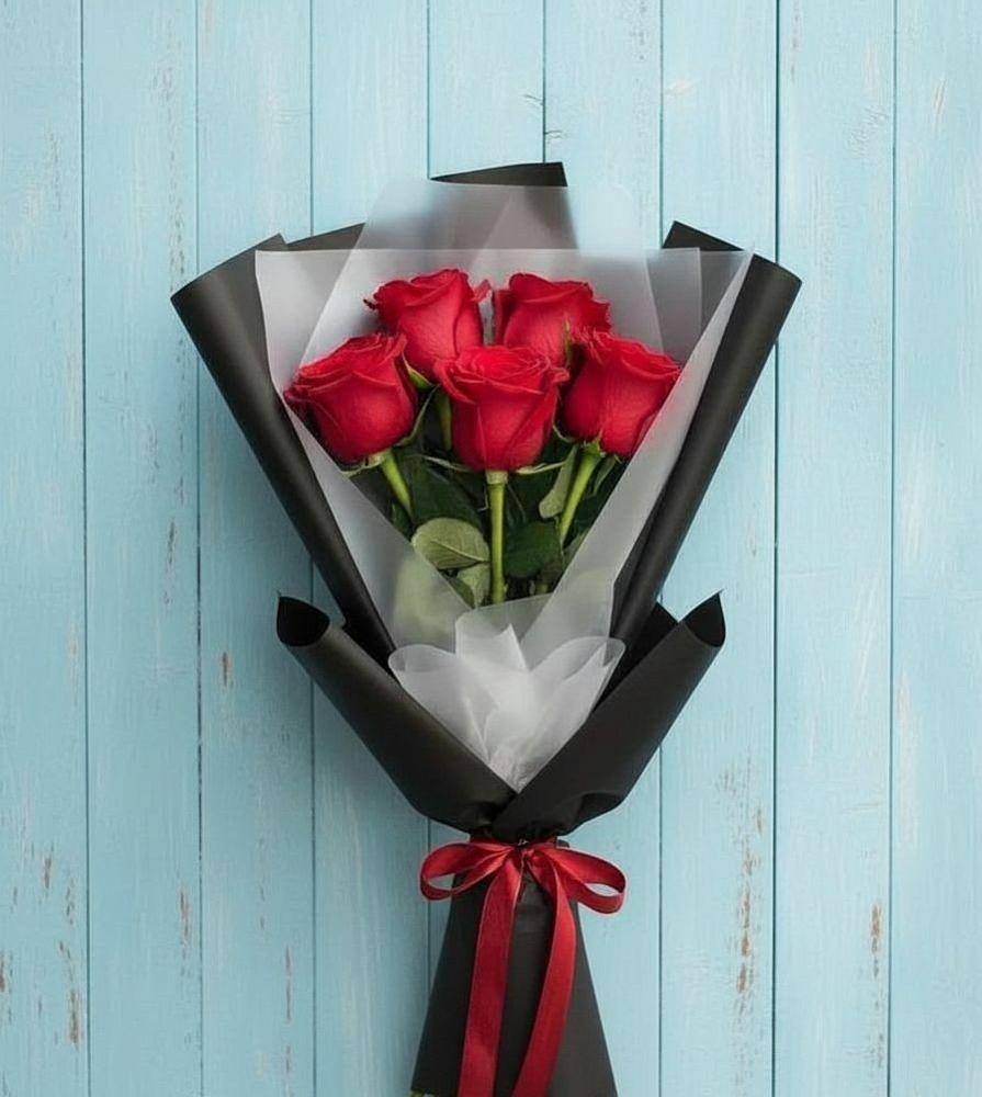 Букет цветов из: Розы в Приморском